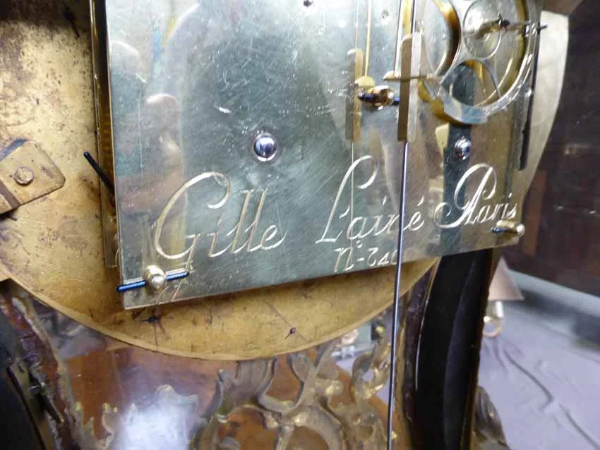 LOUIS XV PERIOD CLOCK