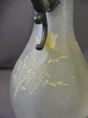 SILBERPLATTE UND GLAS EWER