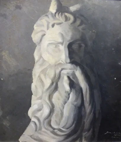 PORTRAIT VON MOSES NACH MICHELANGELO