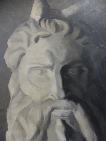 Portrait de Moïse d'après Michel Ange, XIXème siècle