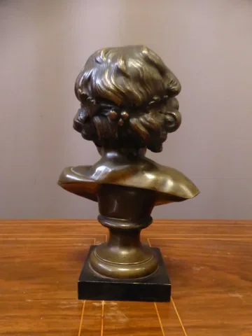 Bacchus en bronze d'après Moreau