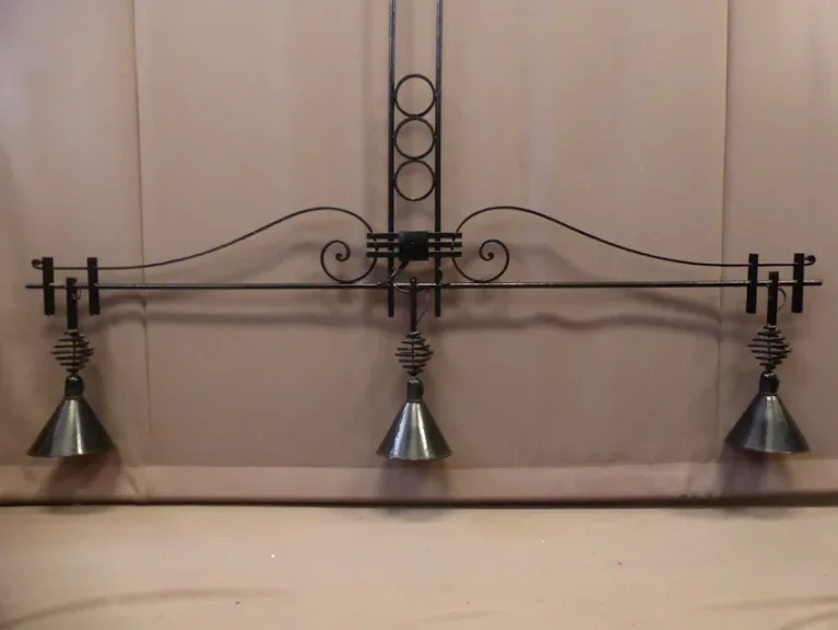 METALL DECKENLEUCHTE
