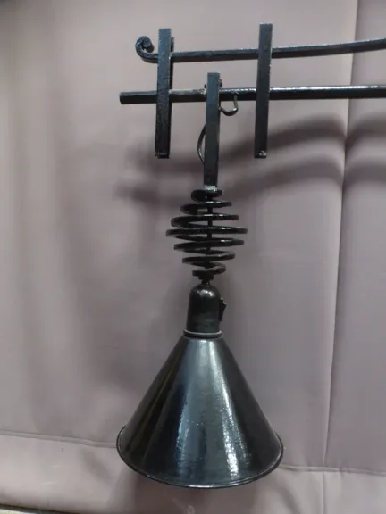 METALL DECKENLEUCHTE