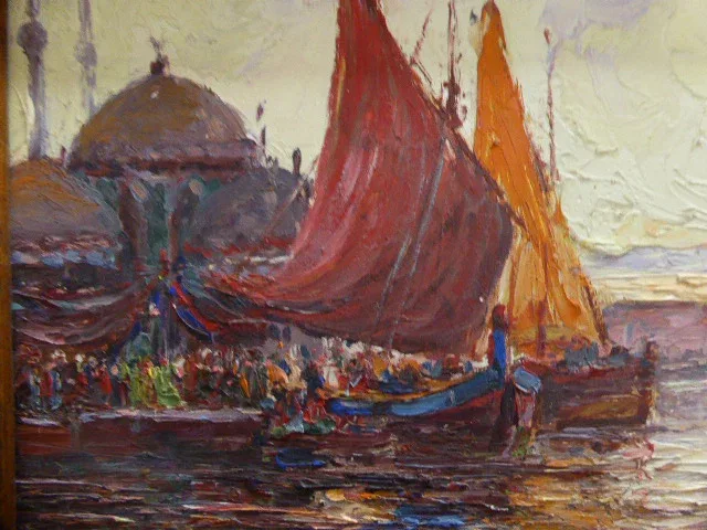 OILON PANEL SIGNED ROBERT DUMONT DUPARC