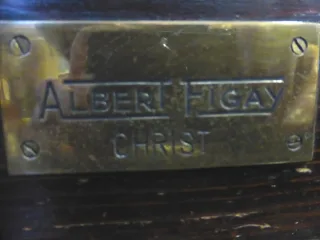 AARDEWERK HOOFD VAN CHRISTUS DOOR ALBERT FIGAY