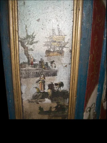 Encoignure 18ème en Arte Povera