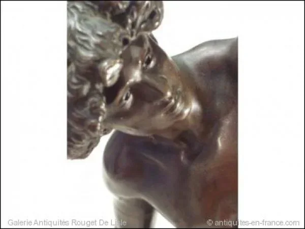 "David et Goliath" de Louis Gossin XIX ème