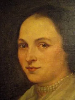 Portrait de Dame au collier de perles. XVII ème siècle
