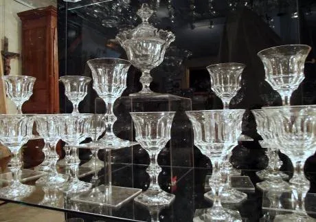 Service "Metternich" Cristal de Val saint Lambert 97 pièces circa 1840