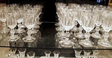 Service "Metternich" Cristal de Val saint Lambert 97 pièces circa 1840