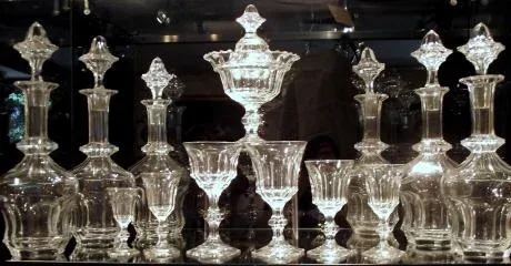 Service "Metternich" Cristal de Val saint Lambert 97 pièces circa 1840