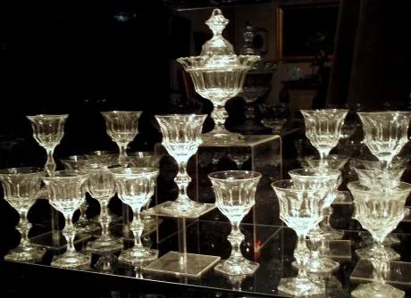 Service "Metternich" Cristal de Val saint Lambert 97 pièces circa 1840