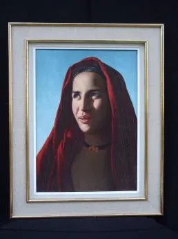 ANGLADA PINTO Luis (1973-1946) Ritratti orientali di uomini e donne. firmato