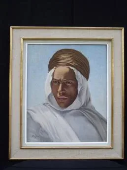ANGLADA PINTO Luis (1973-1946) Ritratti orientali di uomini e donne. firmato