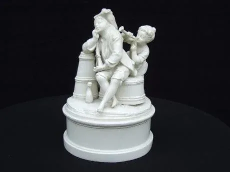 Niderviller "Le vigneron endormi" circa 1840