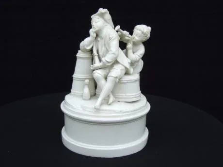 Niderviller "Le vigneron endormi" circa 1840