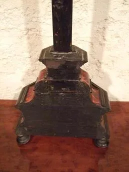 Christ en ivoire sur une croix en écaille - Ecole Flamande XVIIème