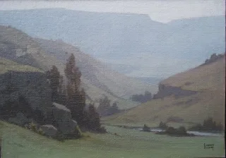 Lucien PILLOT (Vesoul 1882 - Besançon) Vallei van de Loue