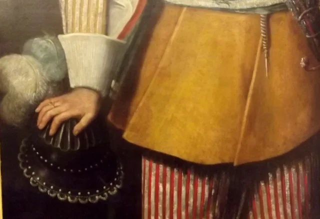 Grand Portrait de Seraing de Hollogne. Ecole Liégeoise XVIIème siècle