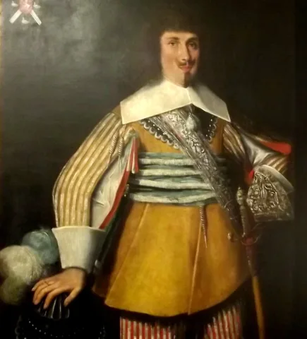 Grand Portrait de Seraing de Hollogne. Ecole Liégeoise XVIIème siècle