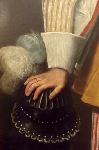 Grand Portrait de Seraing de Hollogne. Ecole Liégeoise XVIIème siècle