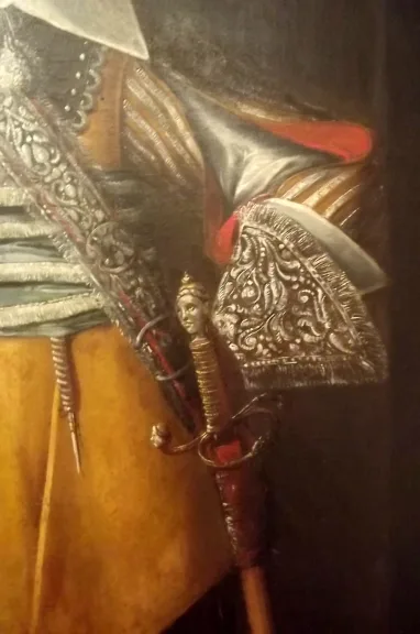 Grand Portrait de Seraing de Hollogne. Ecole Liégeoise XVIIème siècle