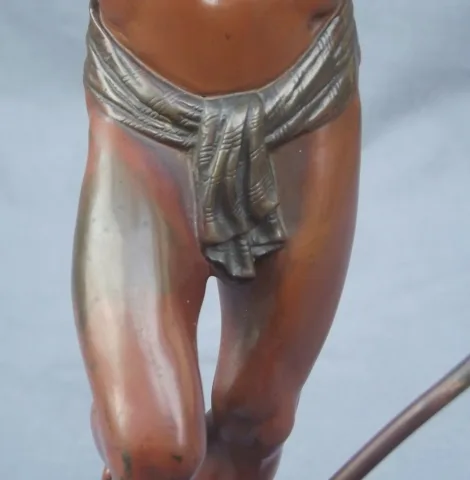 BOURGEOIS Charles Arthur, 1838-1886 ( Dijon-France) " Le charmeur de serpent"
