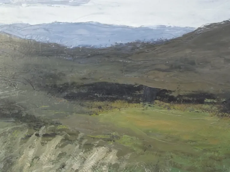 Emmanuel TEMPLEUX (1871-1957)  " Le soir, sur le Jura "