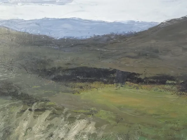 Emmanuel TEMPLEUX (1871-1957)  " Le soir, sur le Jura "
