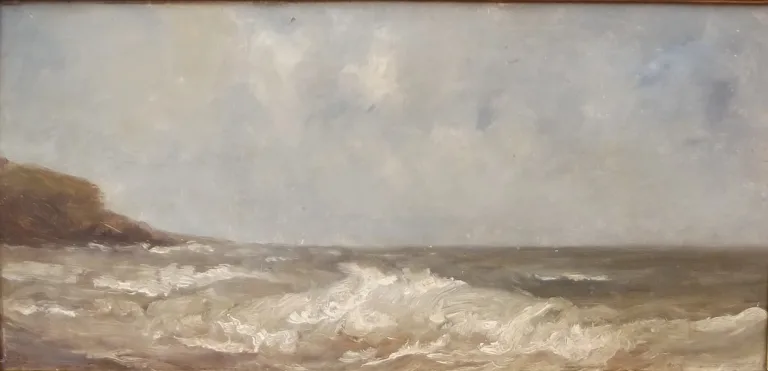 Anonymous artis - neunzehntes Jahrhundert - "Die Welle"