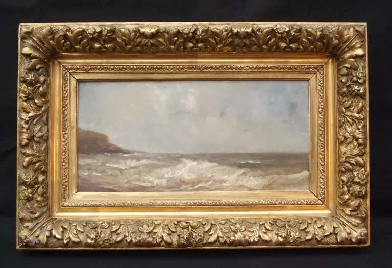 Anonymous artis - neunzehntes Jahrhundert - "Die Welle"