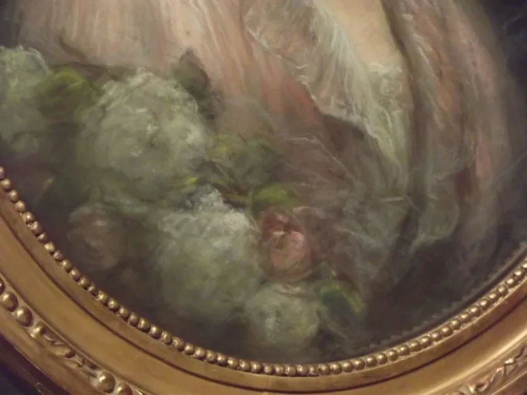 Gabrielle DEBILLEMONT-CHARDON (1860 Dijon-Paris 1957) Porträt des eleganten Pastels