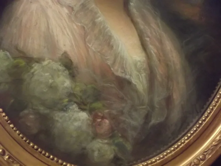 Gabrielle DEBILLEMONT-CHARDON (1860 Dijon-Paris 1957) Porträt des eleganten Pastels