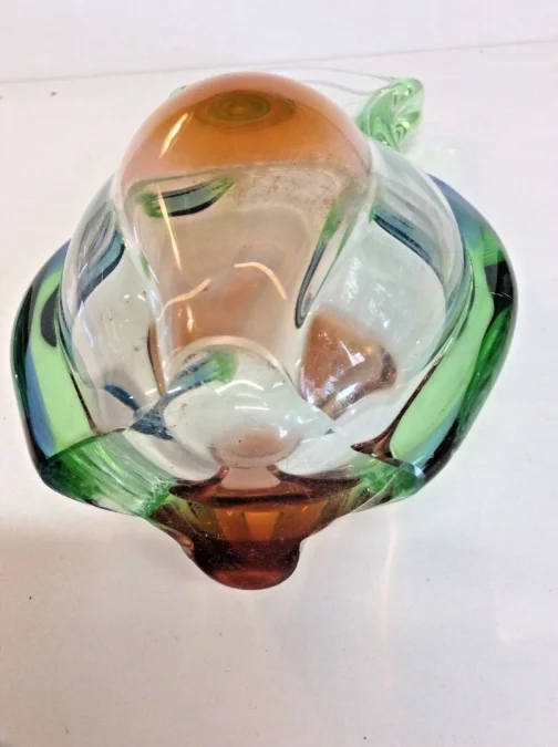 Vase en verre de Murano année 60s70s