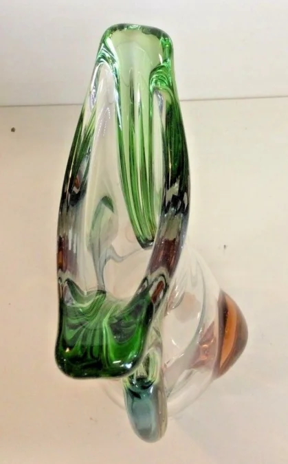 Vase en verre de Murano année 60s70s