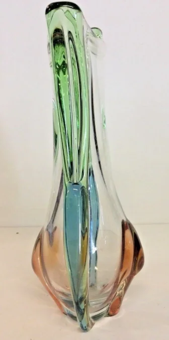 Vase en verre de Murano année 60s70s