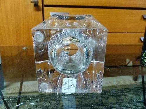 Vase en cristal année 60s