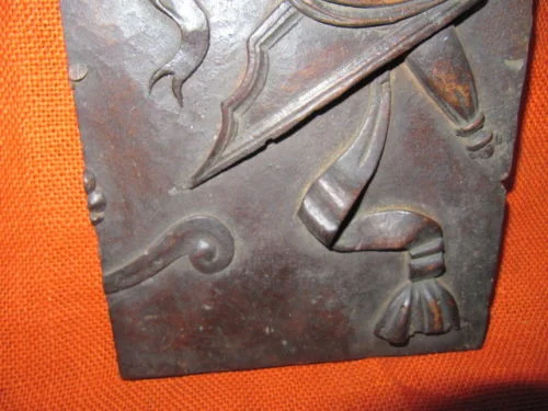 panneau de porte Boiserie décor d'un Cheval ailé (Bellérophon)ou(pégase)18ème
