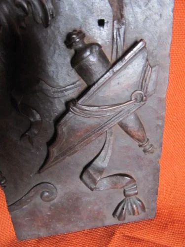 panneau de porte Boiserie décor d'un Cheval ailé (Bellérophon)ou(pégase)18ème