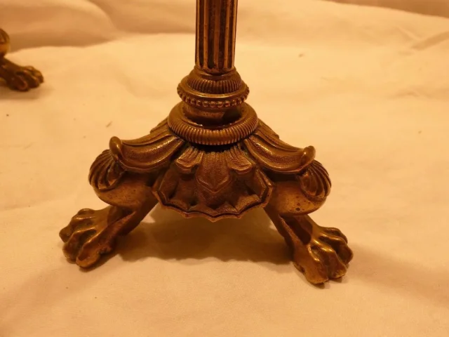 PAREJA DE CANDELEROS ESTILO IMPERIO