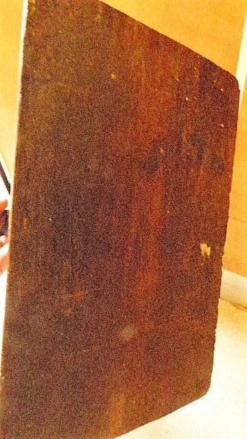 Christ en bois avec polychromies sur croix école espagnol fin 18ème