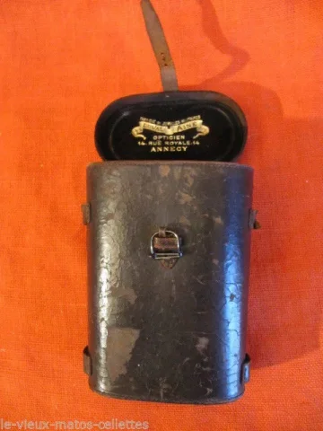 Jumelle militaire d'artillerie supérieur avec ça boite  fabrication par Duval Ainé a Annecy