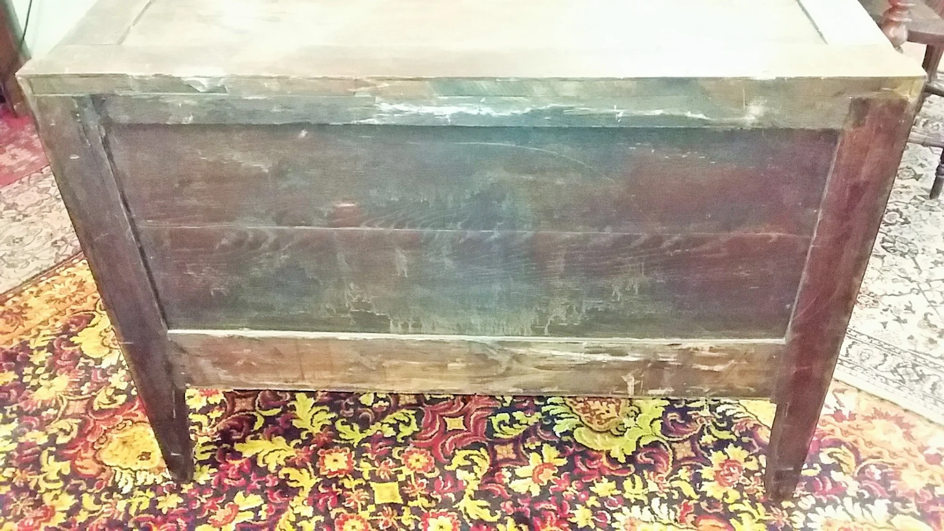 Commode De Style Transition En Marqueterie époque milieu XIXème