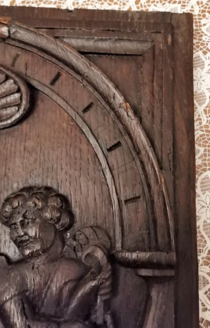 17th CENTURY OAK PANEL