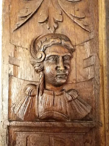 PANNELLI DI QUERCIA DEL XVII SECOLO