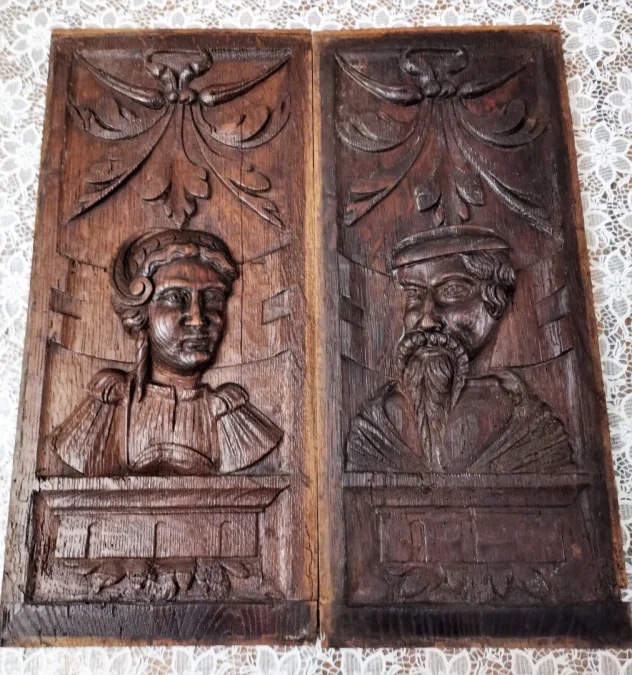 17th CENTURY OAK PANELS