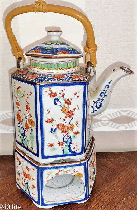 TEAPOT with HOT PLATE