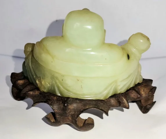 ESTATUILLA DE JADE DE BUDA