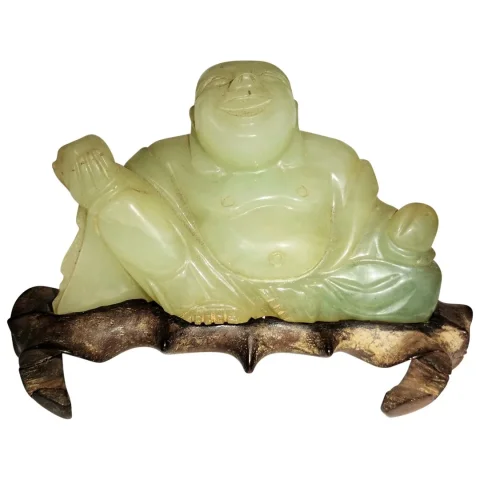 ESTATUILLA DE JADE DE BUDA