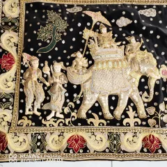 BURMESE  "KALAGA"  TAPESTRY